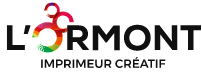 Logotype L'Ormont, imprimeur créatif